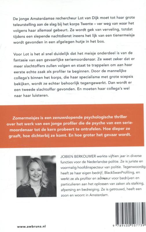 Achterkant van Zomermeisjes