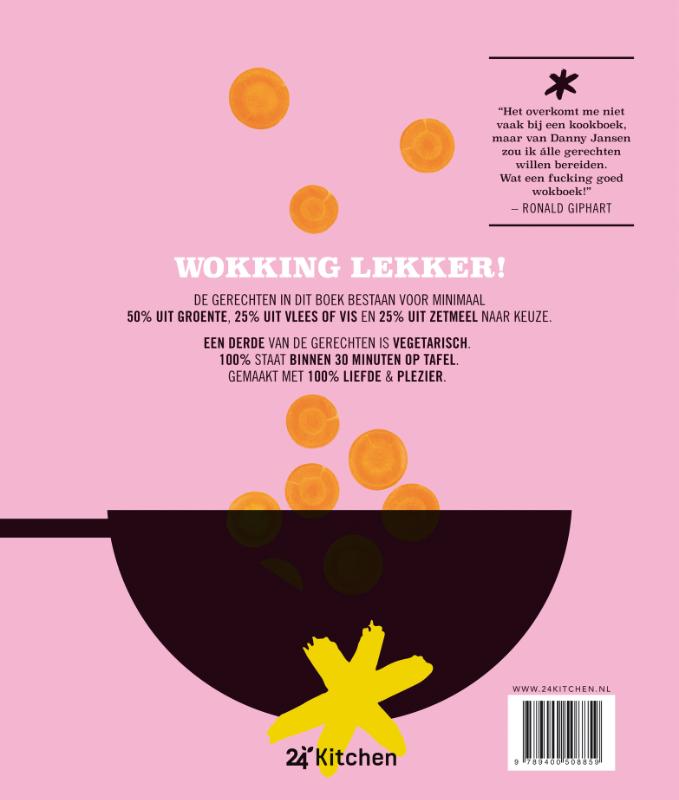 Achterkant van Wokking lekker