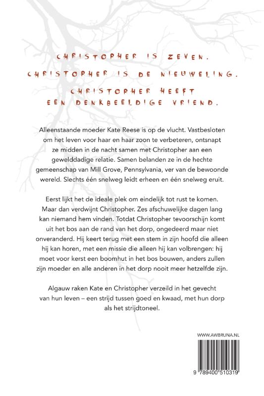 Achterkant van De denkbeeldige vriend