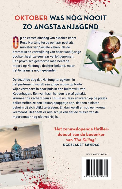 Achterkant van Oktober