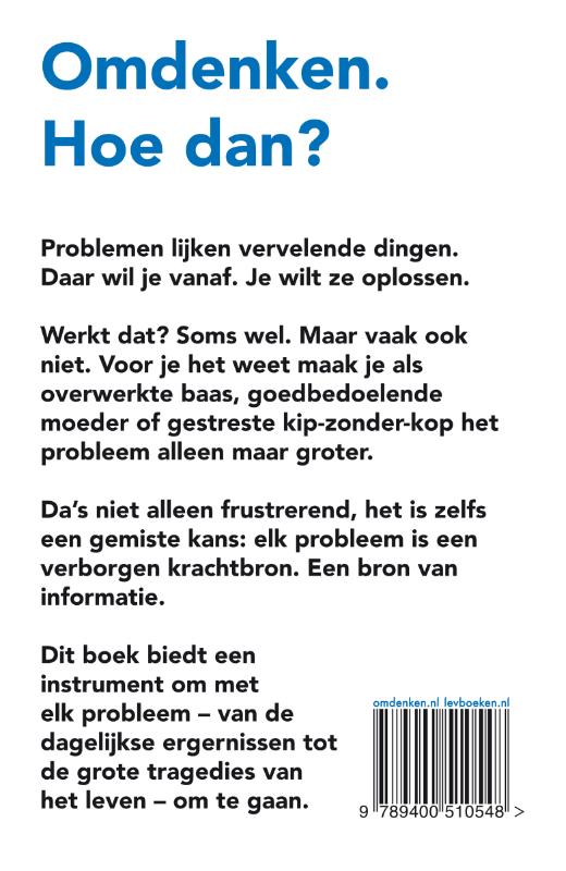 Achterkant van Zoals verwacht loopt alles anders