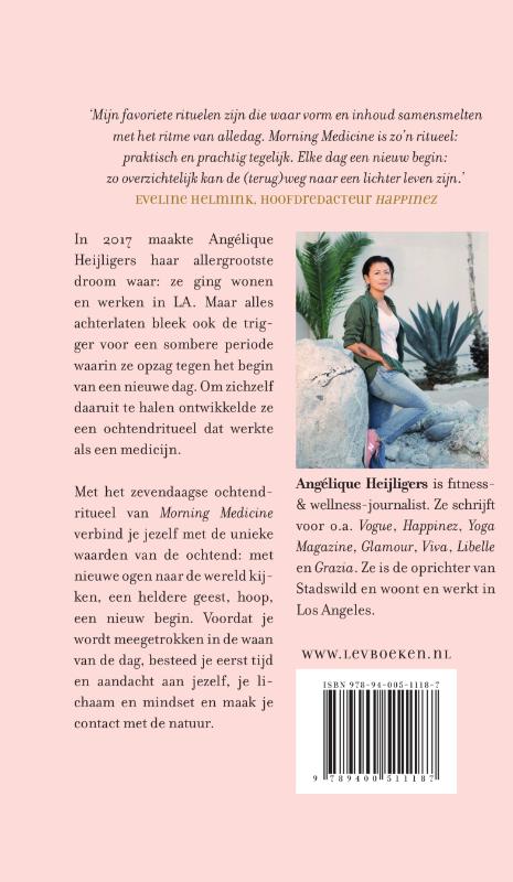 Achterkant van Morning Medicine