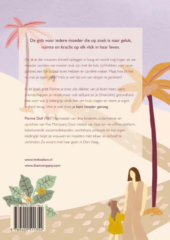 Achterkant van Moeder genoeg