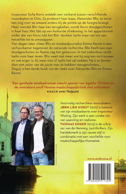 Achterkant van Slagzij