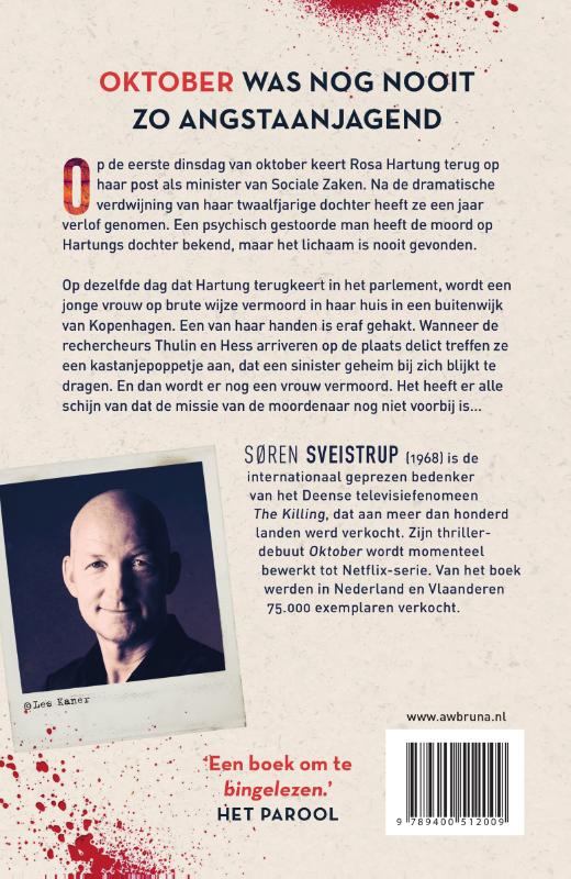 Achterkant van Oktober