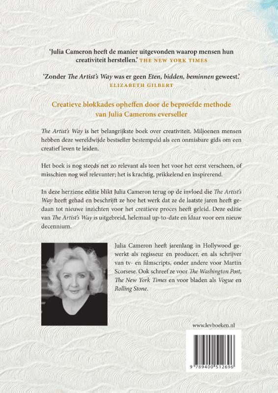 Achterkant van The artist’s way