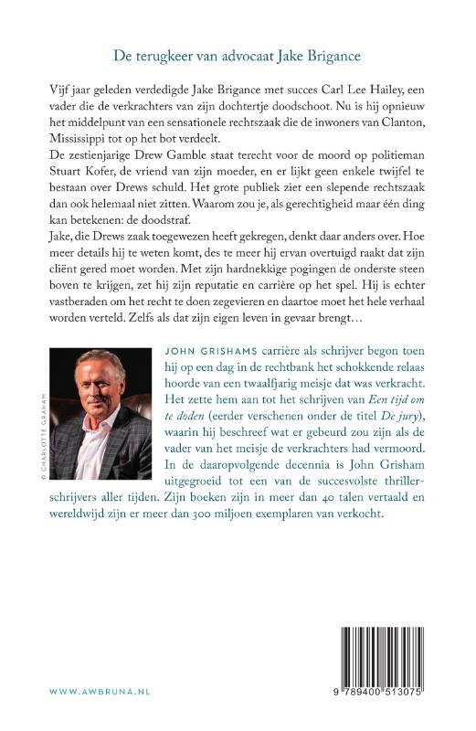 Achterkant van Een tijd voor genade