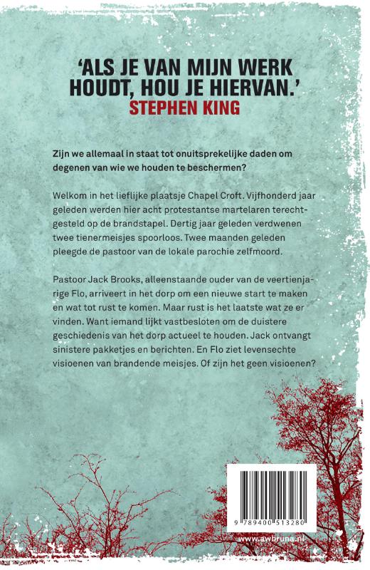 Achterkant van Brandende meisjes