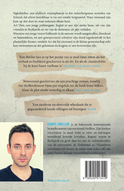 Achterkant van Sneeuwblind