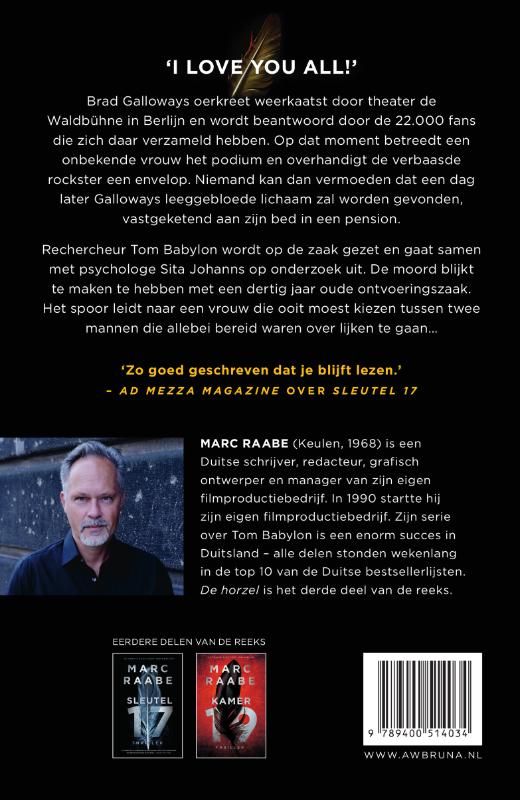 Achterkant van De horzel