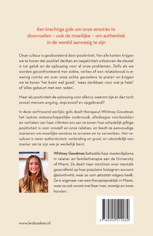 Achterkant van Giftige positiviteit