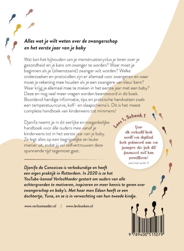 Achterkant van Verlosmoeder