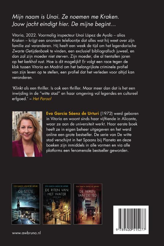 Achterkant van Het zwarte boek van de uren
