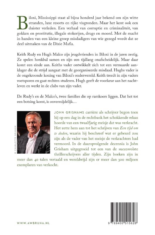 Achterkant van De jongens uit Biloxi