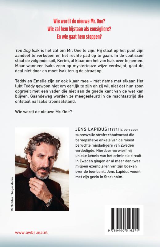 Achterkant van Mr. One