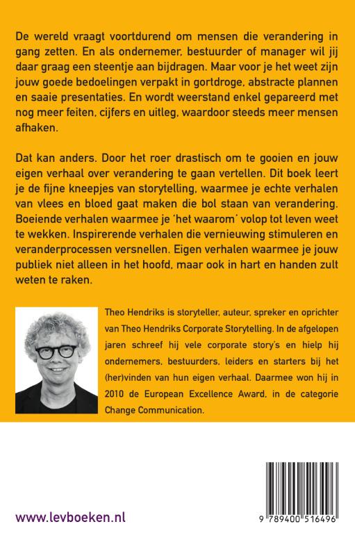 Achterkant van Change the Script