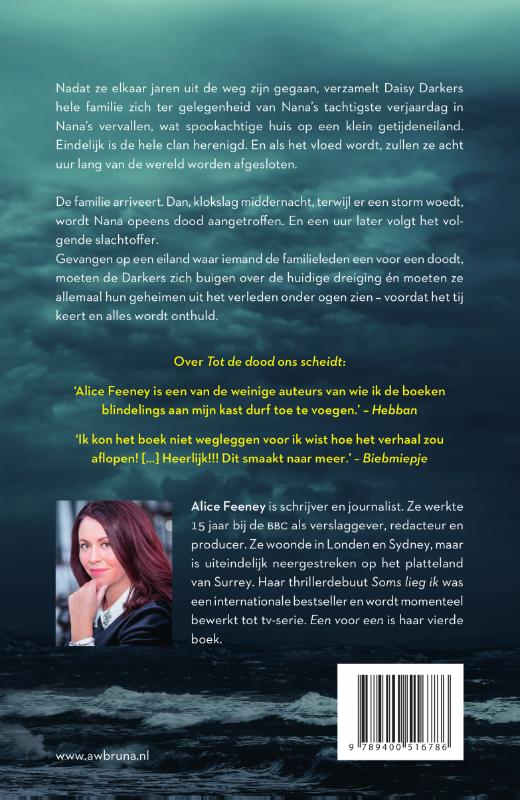 Achterkant van Een voor een