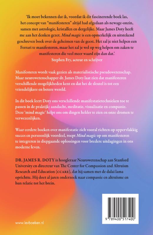 Achterkant van Mind Magic