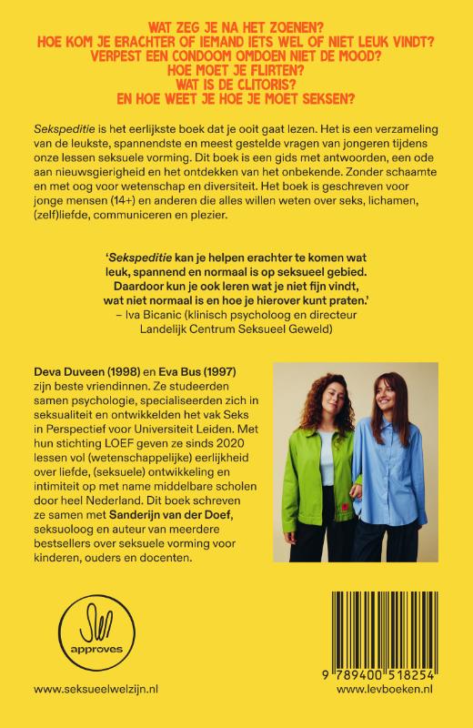Achterkant van Sekspeditie