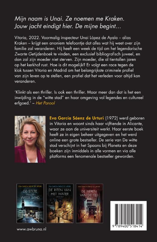 Achterkant van Het zwarte boek van de uren