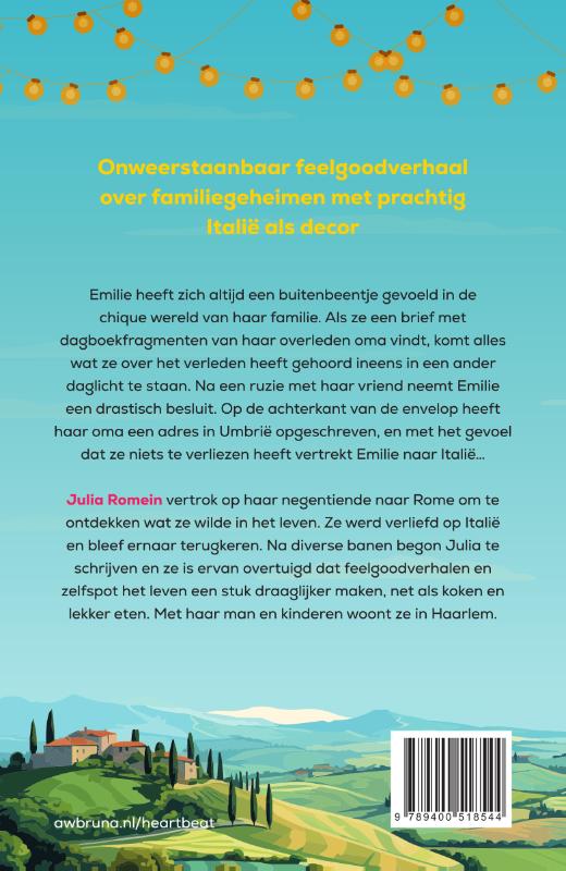 Achterkant van Villa Italia