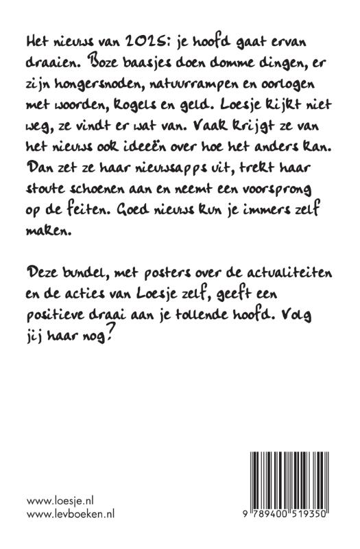 Achterkant van Laat het nieuws mij maar volgen