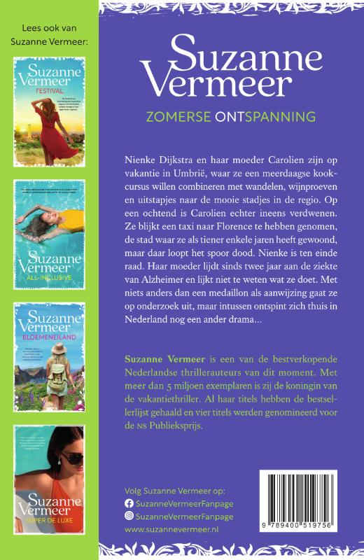 Achterkant van Souvenir