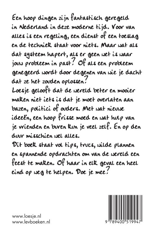 Achterkant van Initiatief zoekt nemer