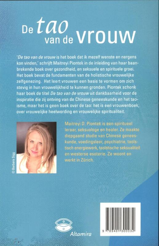 Achterkant van De tao van de vrouw