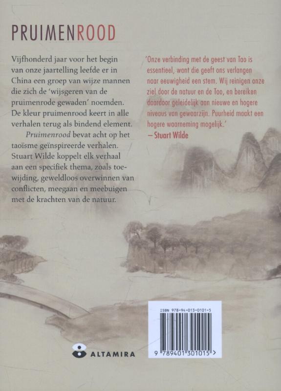 Achterkant van Pruimenrood