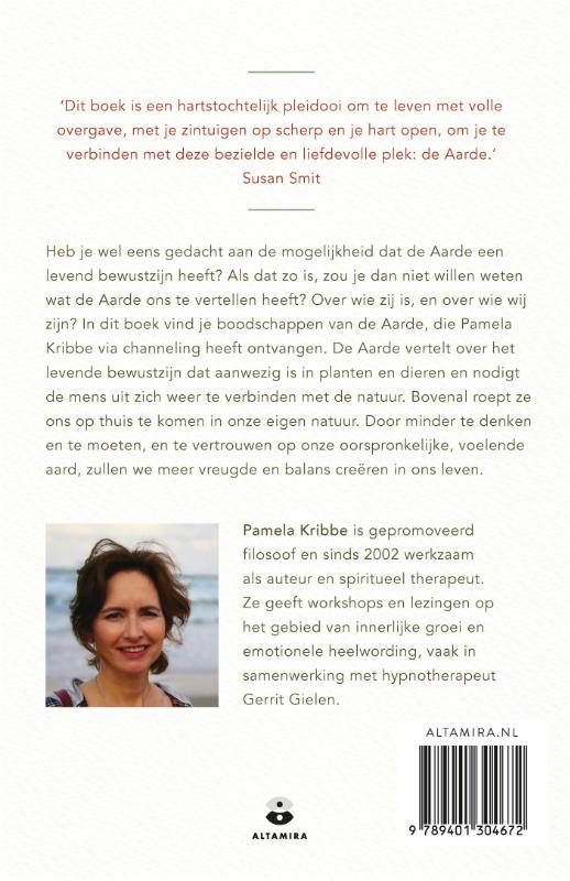 Achterkant van Ode aan de aarde, ode aan jou