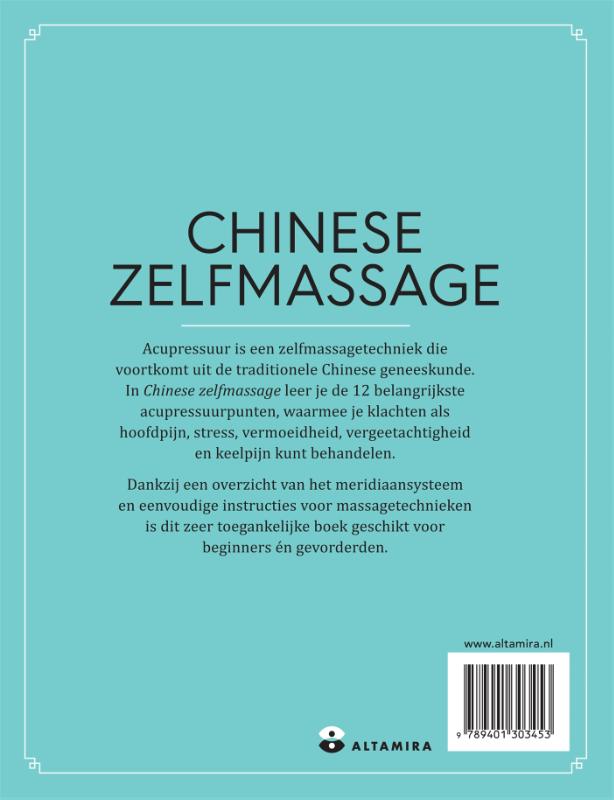 Achterkant van Chinese zelfmassage
