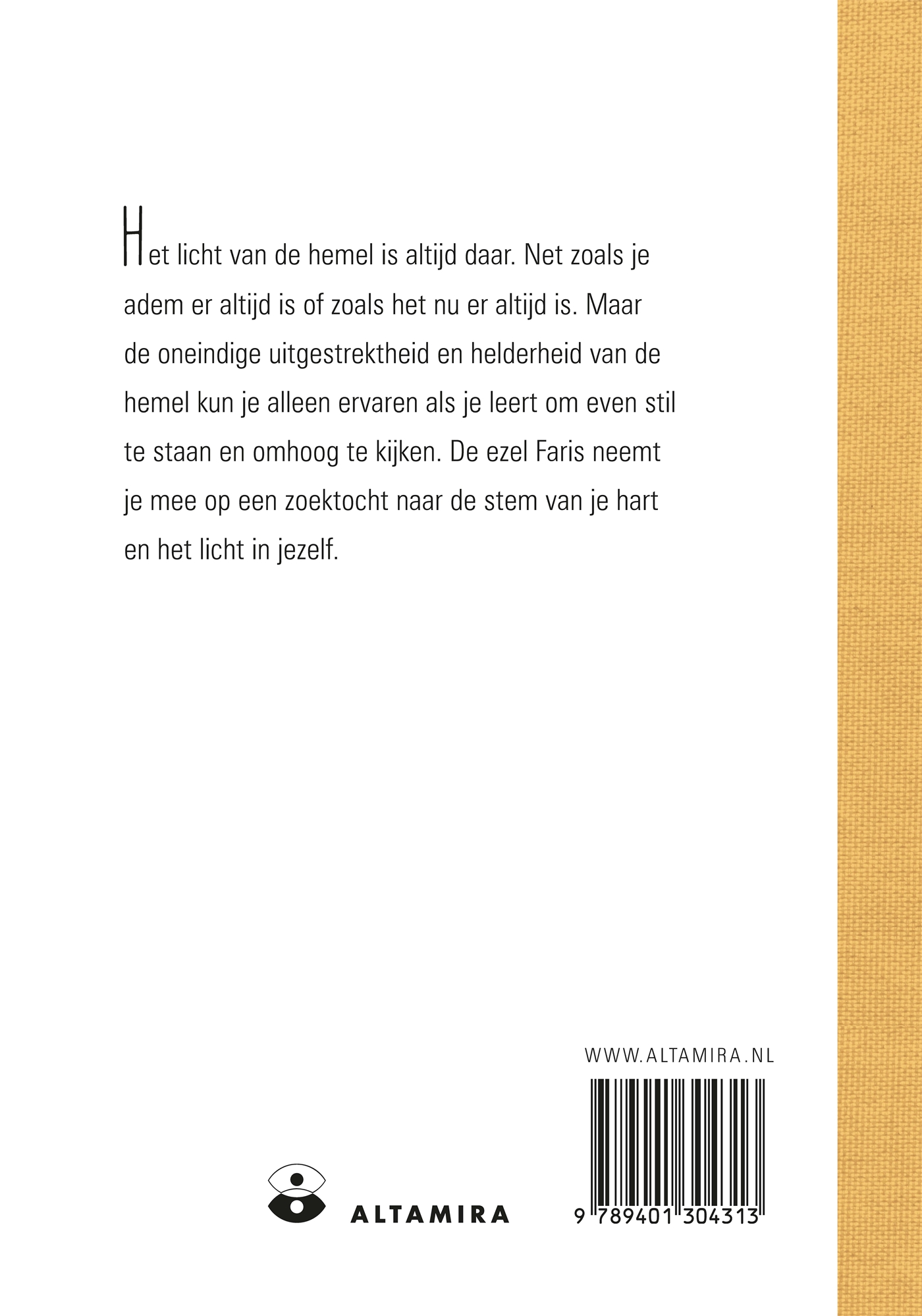 Achterkant van De inzichten van de ezel