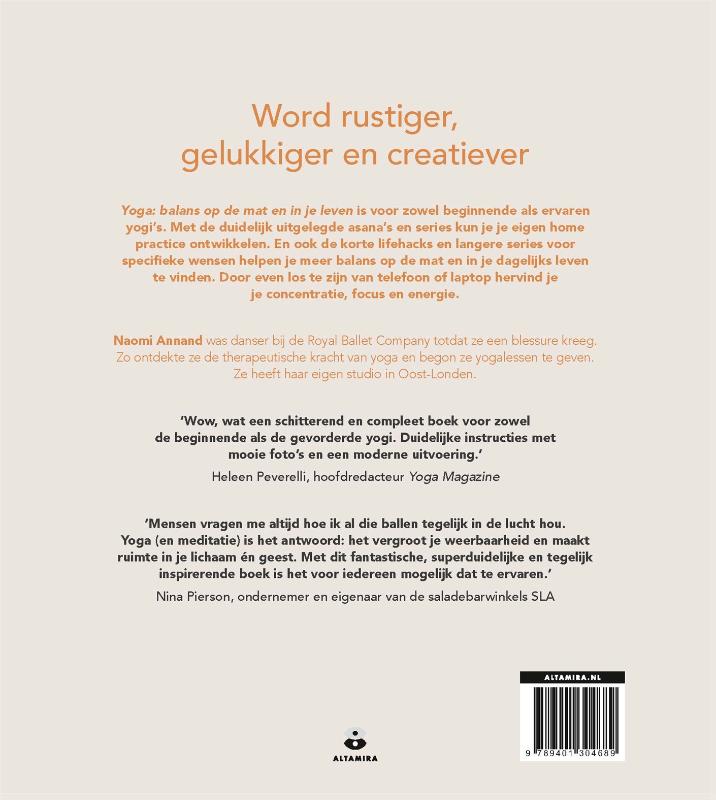 Achterkant van Yoga: balans op de mat en in je leven
