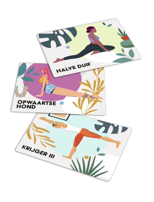 Achterkant van Yoga voor thuis