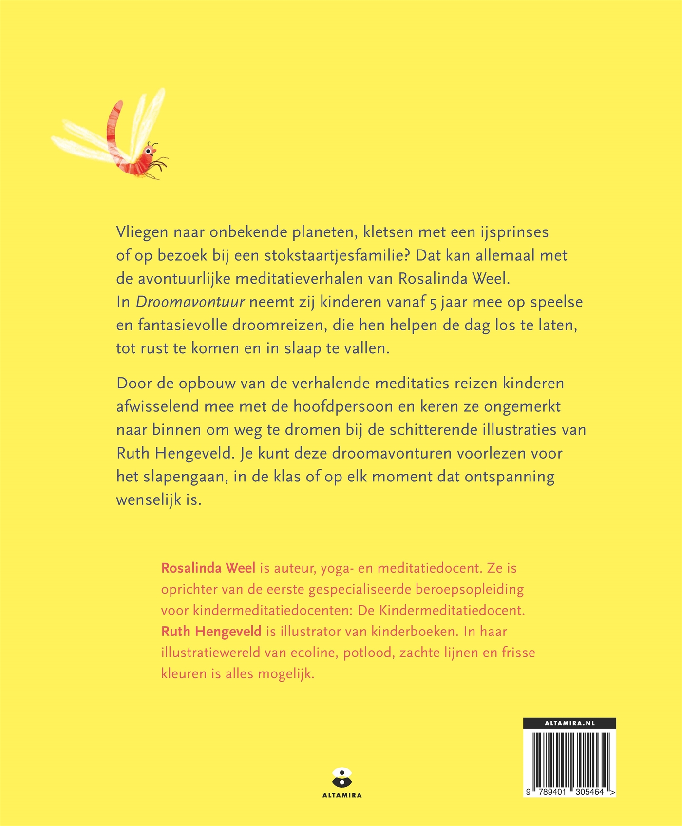 Achterkant van Droomavontuur