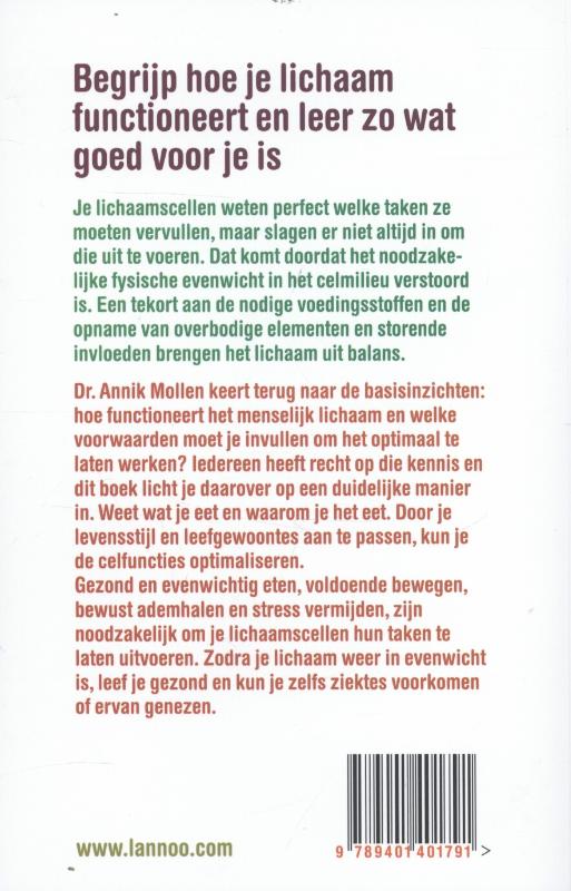 Achterkant van Waarom je beter weet wat je eet