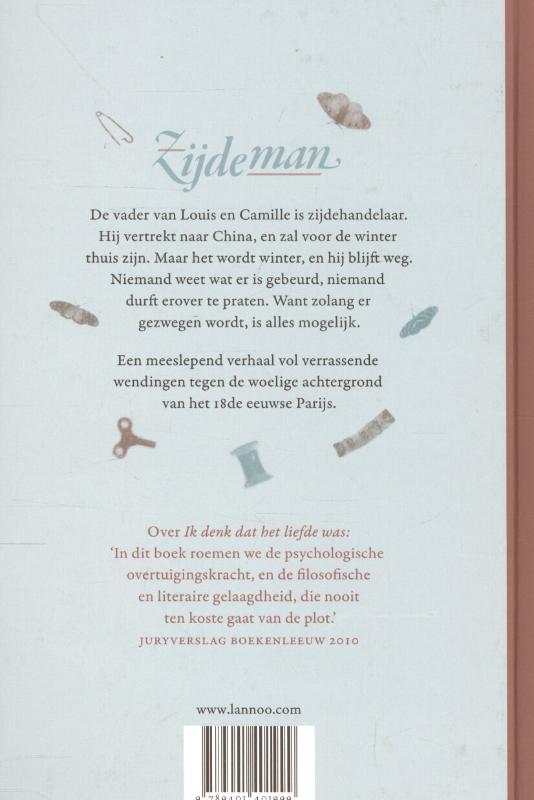 Achterkant van Zijdeman