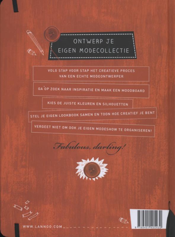 Achterkant van Mijn fashion boek