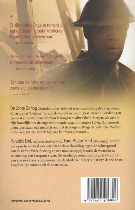 Achterkant van Parade's end