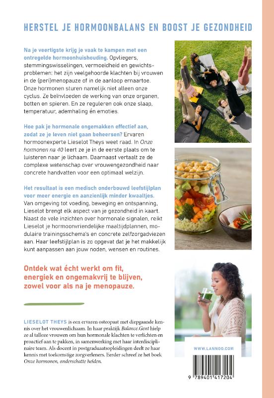 Achterkant van Onze hormonen na 40