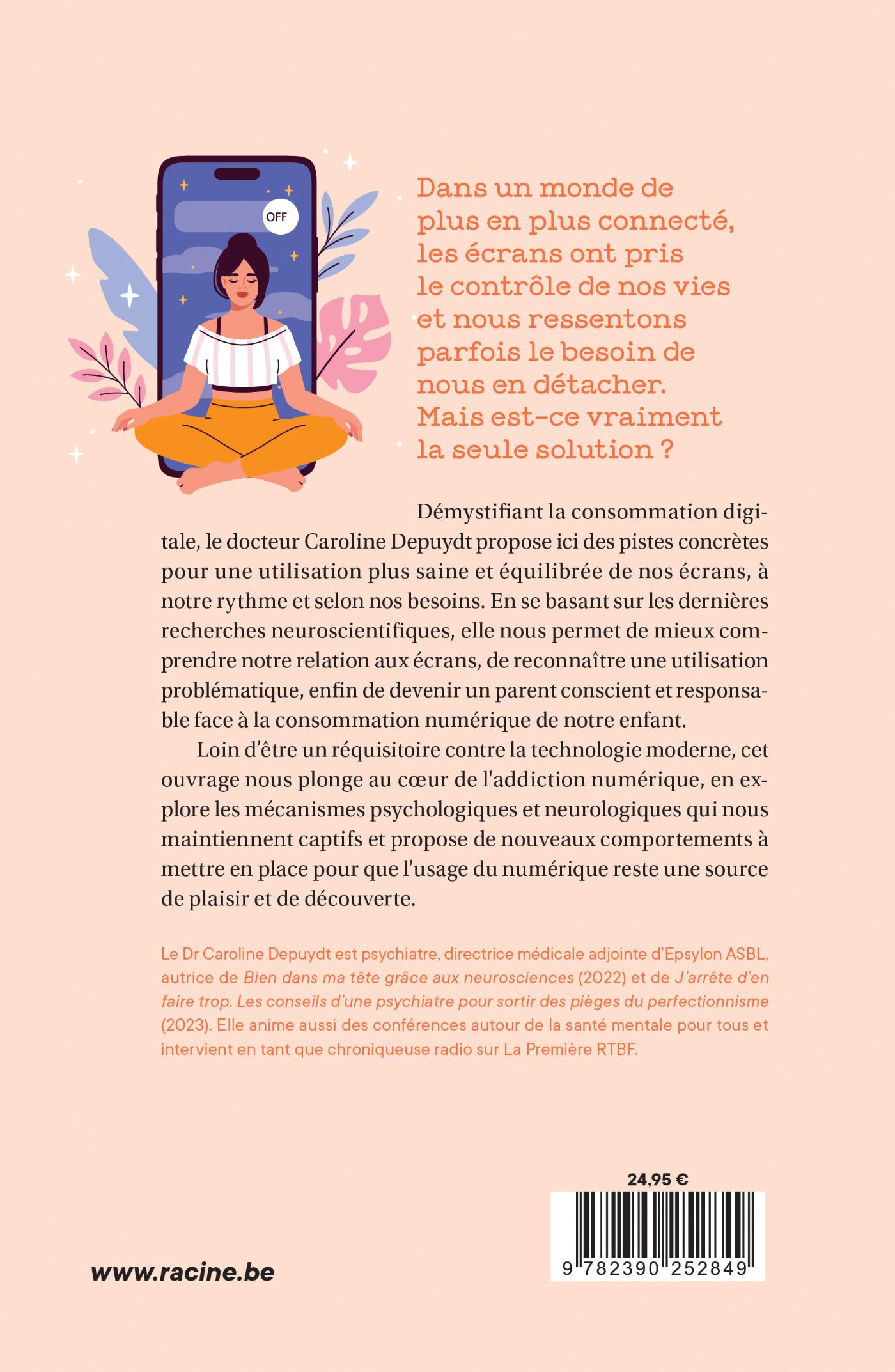 Achterkant van Je me libère des écrans !