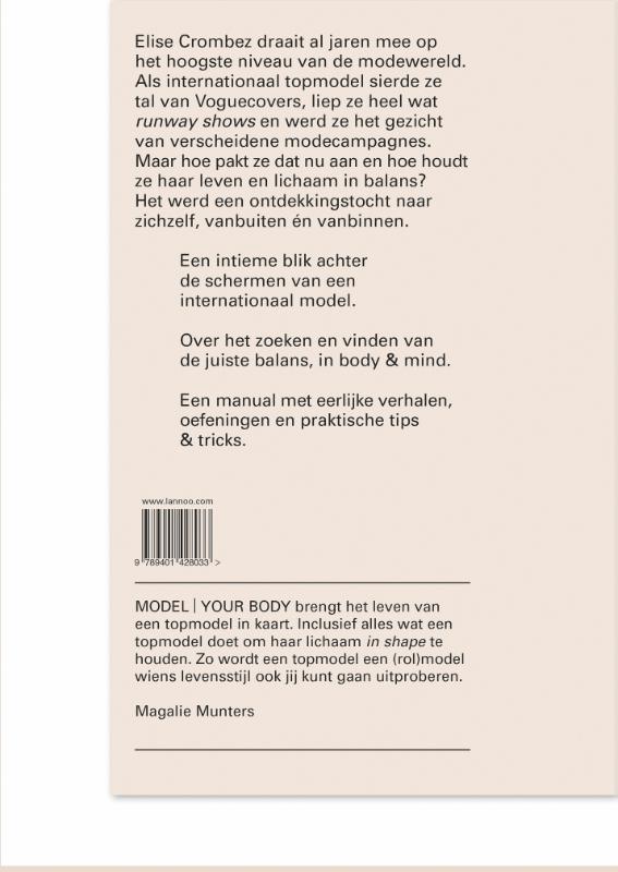Achterkant van MODEL. YOUR BODY - NEDERLANDSE VERSIE