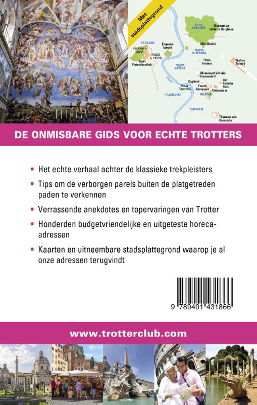 Achterkant van Rome