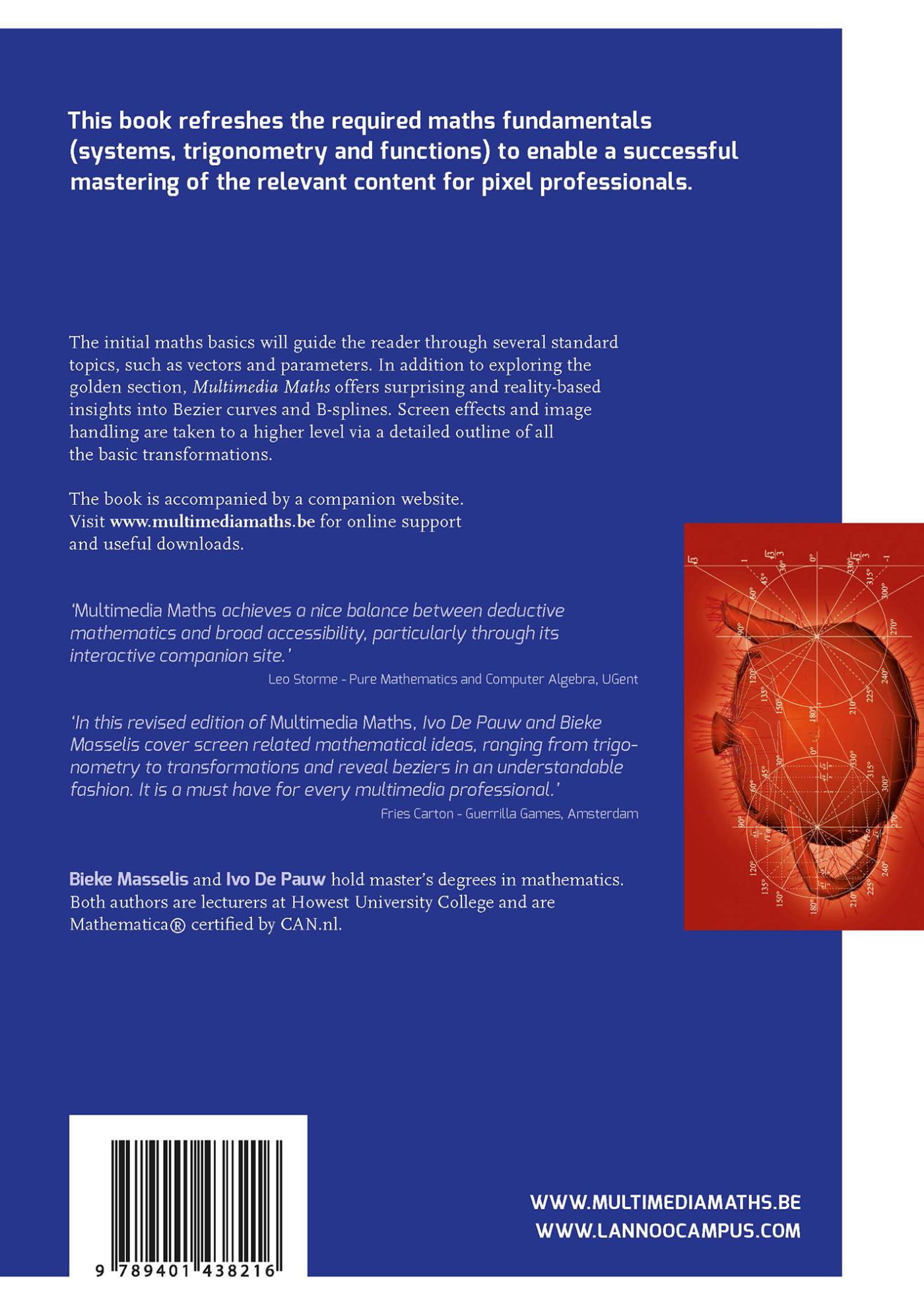 Achterkant van Multimedia maths (E-boek)
