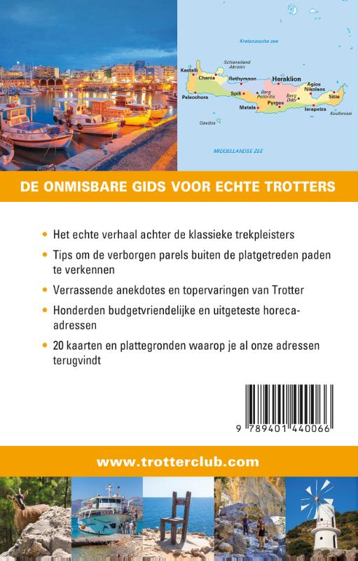 Achterkant van Kreta
