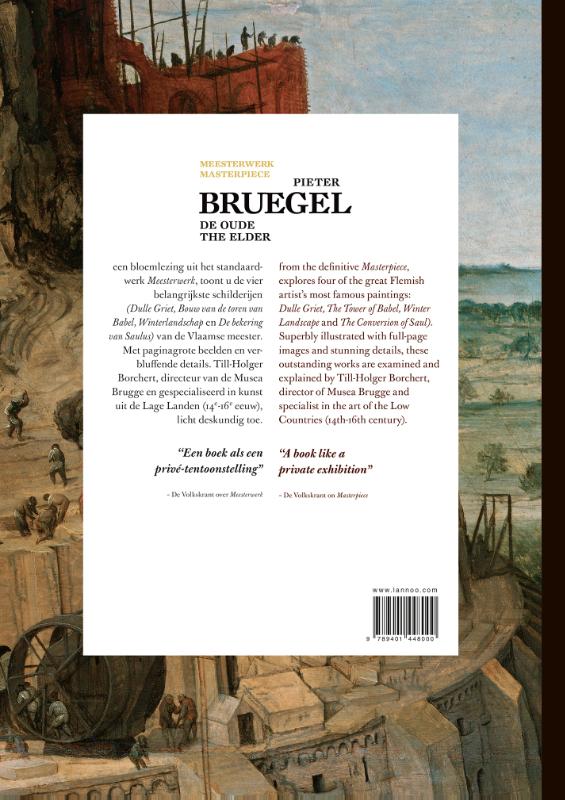 Achterkant van Meesterwerk/Masterpiece: Pieter Bruegel