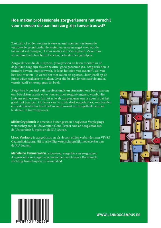 Achterkant van Handboek