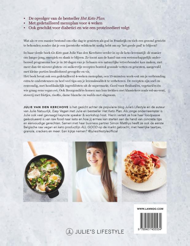Achterkant van Go Keto