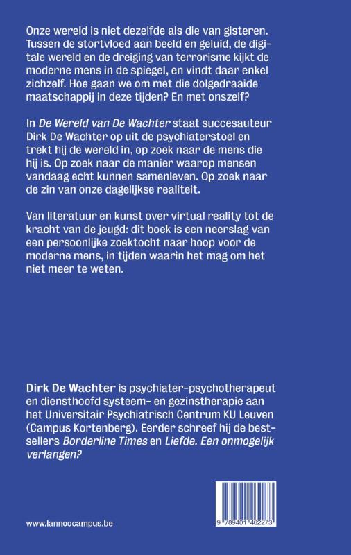 Achterkant van De wereld van de wachter